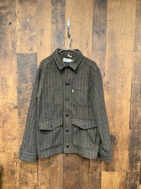 Wellen Blanket Chore Coat large EUC